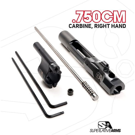 AR-15 Right Hand Adjustable Piston System with .750" Clamp-On Gas Block | 850011846261