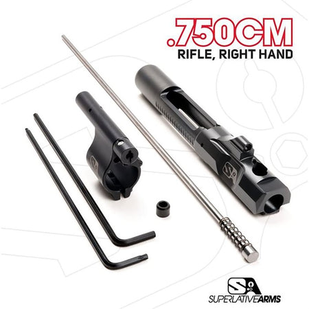 AR-15 Right Hand Adjustable Piston System with .750" Clamp-On Gas Block | 850011846285