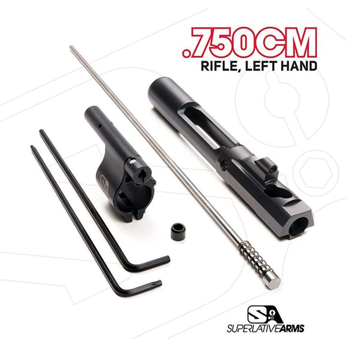 AR-15 .750" Clamp Block Left Hand Adjustable Piston System