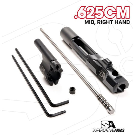 AR-15 0.625" Clamp Block Right Hand Adjustable Piston System