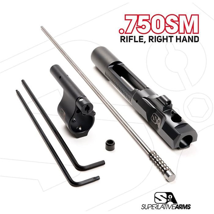 AR-15 .750" Gas Block Right Hand Adjustable Piston System
