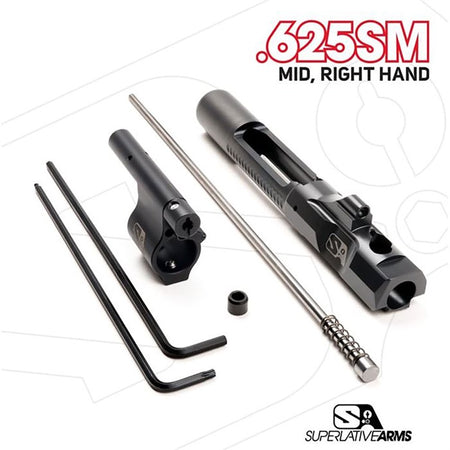 AR-15 .625" Gas Block Right Hand Adjustable Piston System