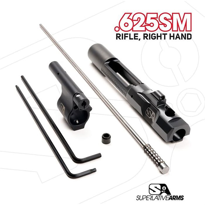 AR-15 .625" Gas Block Adjustable Piston System Right Hand