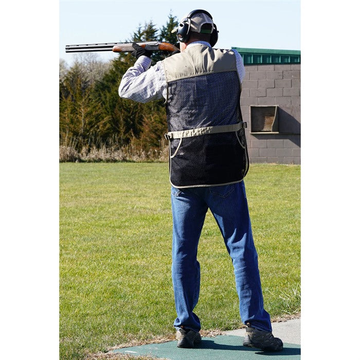 Shooting Vest Full Mesh Dual Pad 617867122563