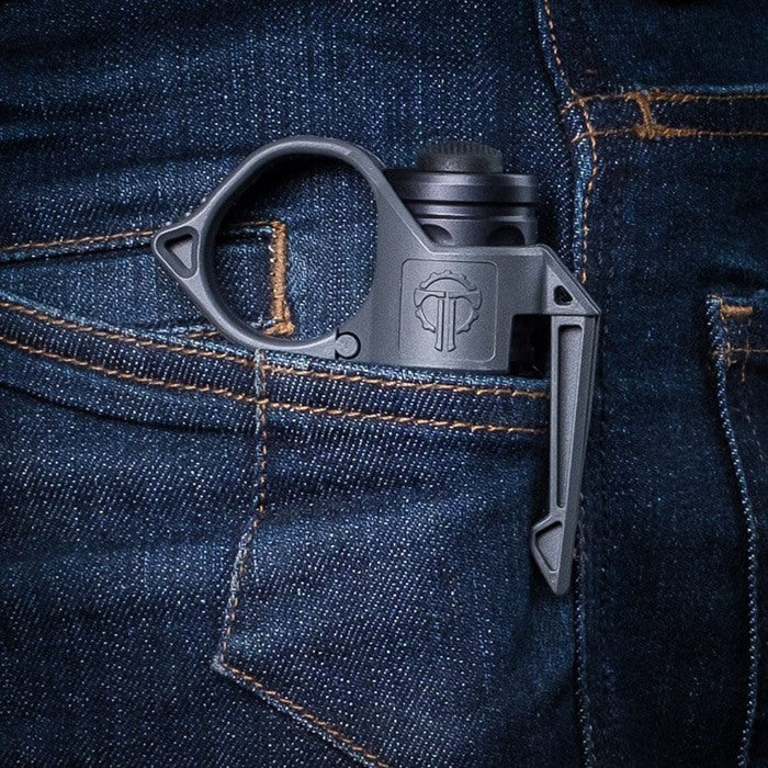 Switchback 2.0 Flashlight Ring Large with Pocket Clip