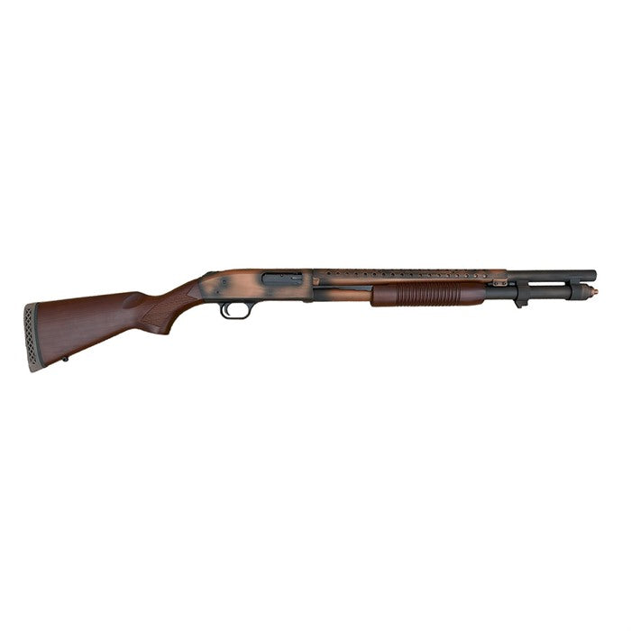 590 RETROGRADE 12 GAUGE 20" BBL 8RD WORN COPPER