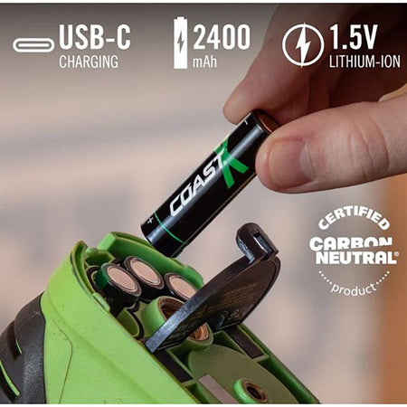 ZXAA RECHARGABLE BATTERY 4-PACK