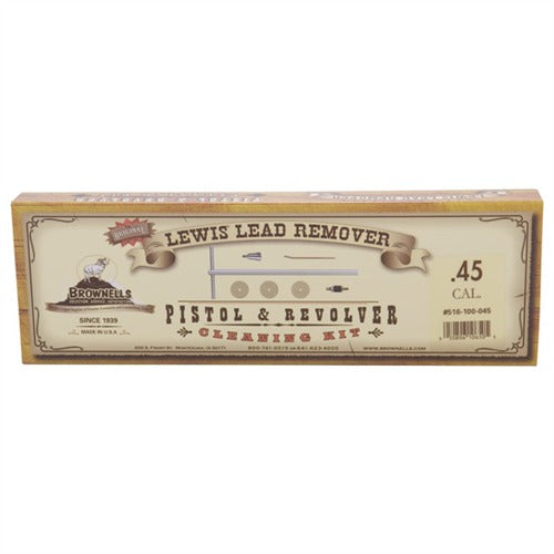 LEWIS LEAD REMOVER HANDGUN KIT, 45 CALIBER
