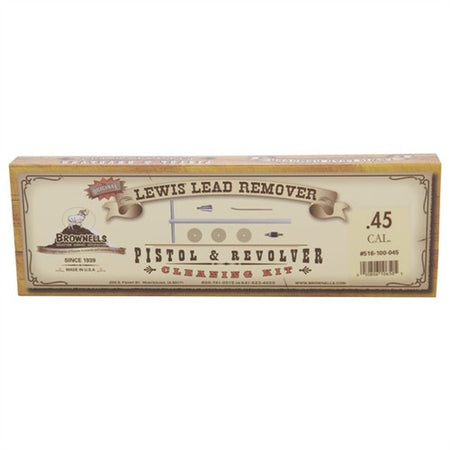 LEWIS LEAD REMOVER HANDGUN KIT, 45 CALIBER