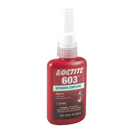 #603 OIL TOLERANT RETAINING COMPOUND 1.69 FL OZ