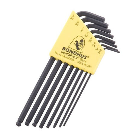 Bondhus BallDriver Hex Wrench L-Key Set 037231109325