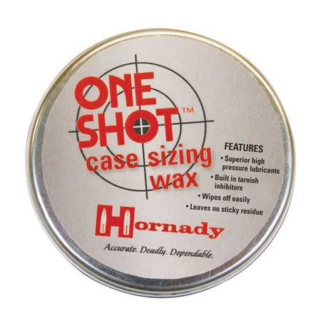 Hornady One-Shot Case Sizing Wax 2 oz. Container