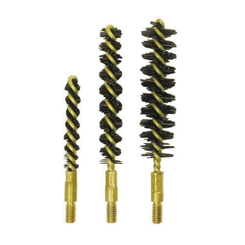NYLON RIFLE BORE BRUSH, 45 CALIBER, 8-32M, 12 PACK