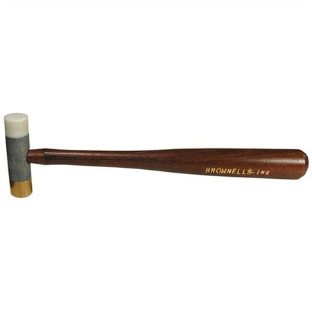 Dual-Head Nylon Brass Gunsmith Hammer 050806023642
