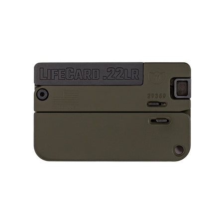 LIFECARD 22LR BLACK/OD GREEN