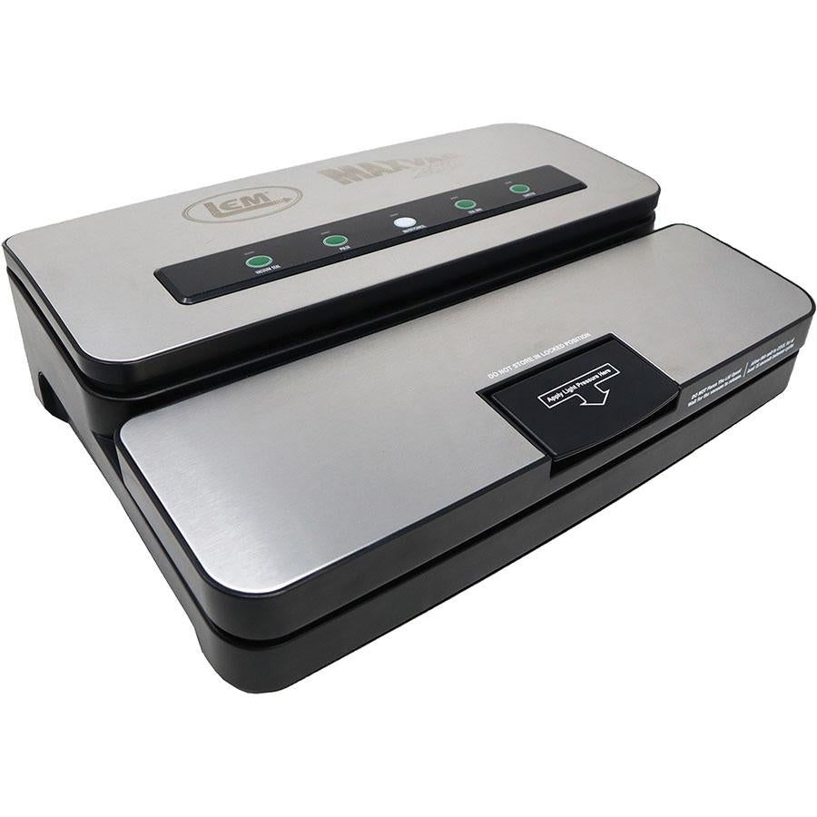 LEM Products MaxVac 250 Vacuum Sealer with 250+ Consecutive Seals and Starter Kit