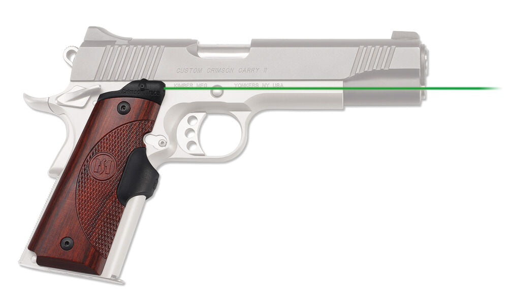 LASERGRIP 1911 FULL SIZE WOOD LG-901G | GREEN LASER