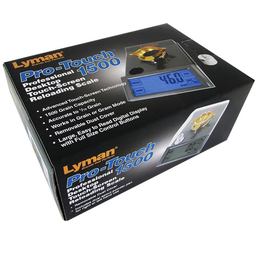 Lyman Pro-Touch 1500 Touch-Screen Digital Reloading Scale