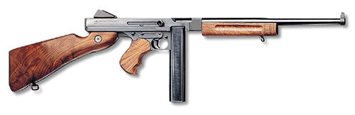 Thompson TM1C M1 Carbine Lightweight Carbine 45 ACP Caliber with 16.50" Barrel, 30+1 Capacity (Stick), Black Hard Coat Anodized Metal Finish, American Walnut Stock Wood Grip Right Hand