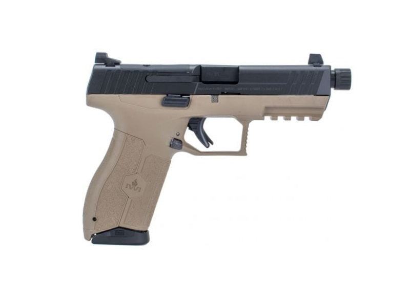 IWI US M9ORP10TFD MASADA 9mm Luger 4.60" TB 10+1 Flat Dark Earth Flat Dark Earth Interchangeable Backstrap Grip