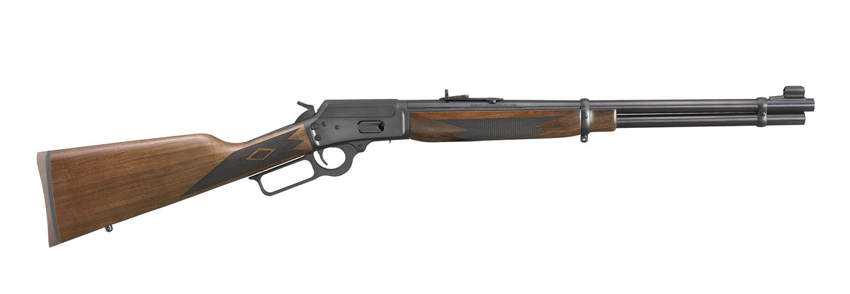 Marlin 70401 1894 Classic 44 Rem Mag/44 Special 10+1/11+1 20.25", Satin Blued Barrel/Rec, American Black Walnut Fixed Stock, Adj. Sight