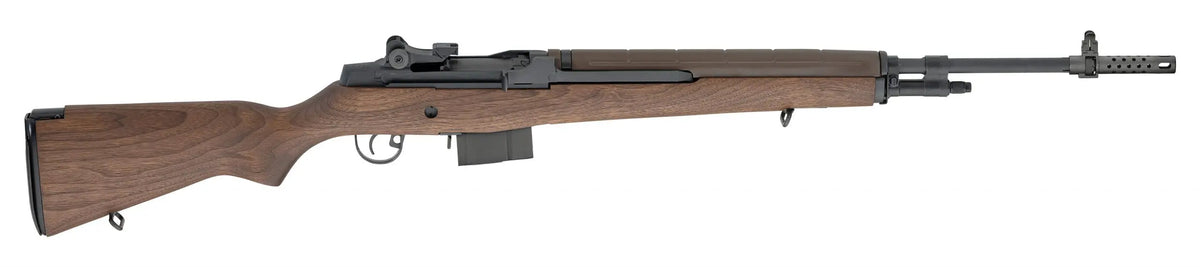 Springfield Armory MA9102CA M1A Standard Issue *CA Compliant 308 Win/7.62x51mm 10+1 22" Black Parkerized Carbon Steel Barrel, Black Parkerized Steel Receiver, Walnut Wood Fixed Stock, Right Hand