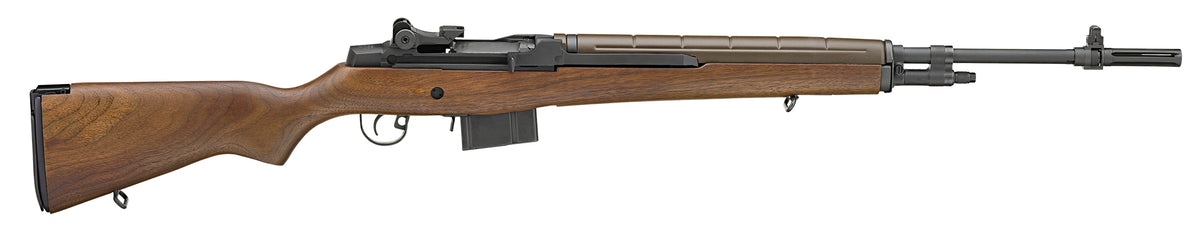 Springfield Armory MA9222 M1A Loaded 308 Win/7.62x51mm 10+1 22" Black Parkerized Medium National Match Barrel, Black Parkerized Steel Receiver, Walnut Fixed Stock