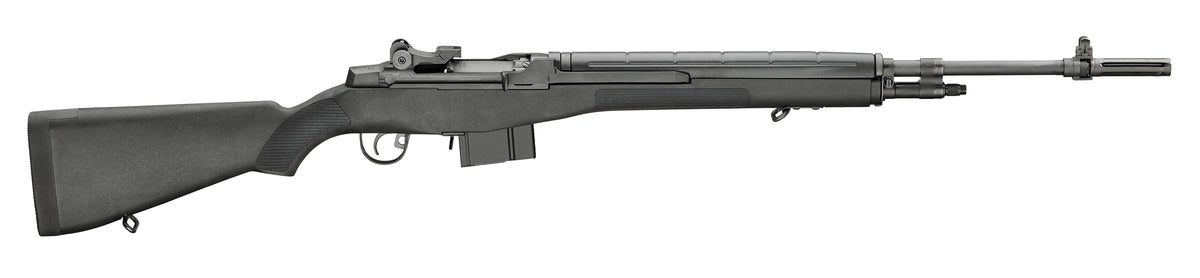 Springfield Armory MA9226 M1A Loaded 308 Win/7.62x51mm 10+1 22" Black Parkerized Medium National Match Barrel, Black Parkerized Steel Receiver, Black Synthetic Fixed Stock