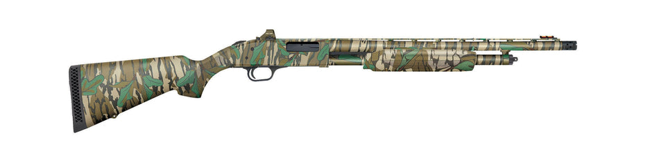 Mossberg 54342 500 Turkey 20 Gauge 5+1 3" 20", Mossy Oak Greenleaf, Optic Cut Rec, Synthetic Furniture, Fiber Optic Front Sight, X-Factor Ported Choke, Includes Holosun Red Dot