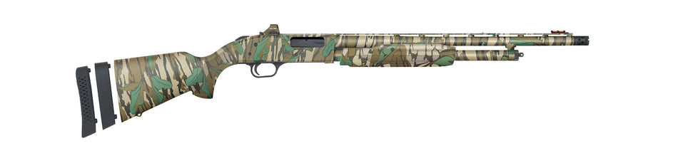 Mossberg 54684 500 Super Bantam Turkey 20 Gauge 5+1 3" 20", Mossy Oak Green Leaf, Optic Cut Rec, Synthetic Stock with Adj. Shims, XF Turkey Choke, Includes Holosun Red Dot