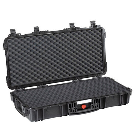 31In Red Explorer Green Waterproof Rifle Case Dual Convertible Foam
