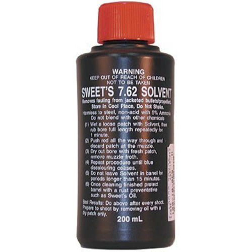 Sweet's 7.62 200ml Bore Solvent for Copper Fouling Removal