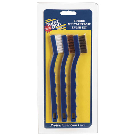 Gun 3-Piece All-Purpose Brush Set by Tetra