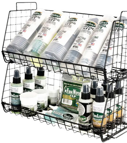Easy Start POP 24-Unit Wire Rack Display with Cleaning Supplies and Kits