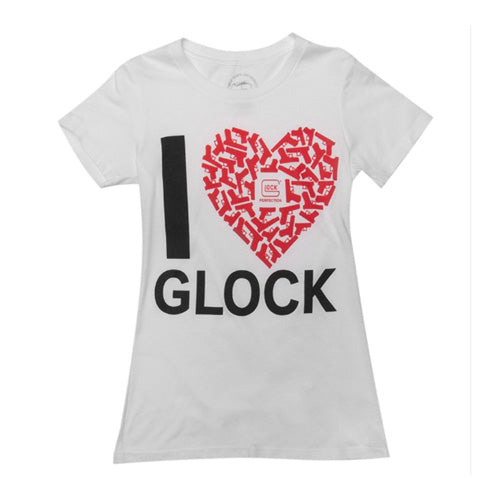 Glock Novelty Graphic T-Shirt White XL