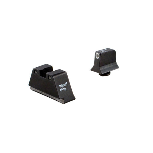 Trijicon Raised Night Sights for Glock 17 Series - Green Front Tritium, Yellow Rear Tritium