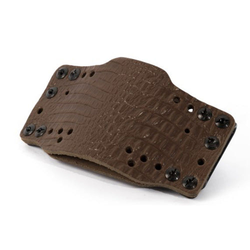 CrossTech Compact Clip-On Leather IWB/OWB Holster Dark Brown