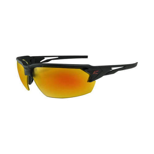 Pumori Matte Black Frame Red Mirror Anti-Fog Safety Glasses