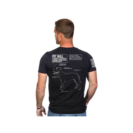 Pitbull Adoption Tee Shirt Black Size 3XL
