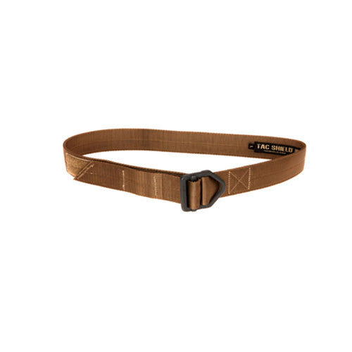Tac Shield Coyote Small Rigger Belt Forged Steel Buckle 1.75in