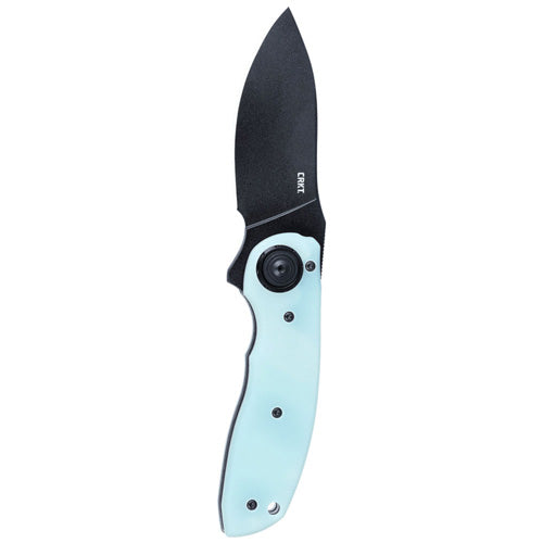 CRKT Bot Deadbolt Natural G10 Handle AUS 10 Blade Assisted Folding Knife