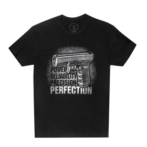 Men's Glock 17 Perfection Short Sleeve Shirt Black Small
