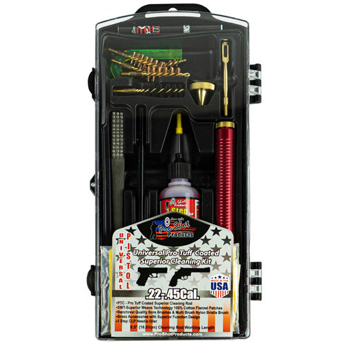 Classic Pistol Box Cleaning Kit .22 to .45 Caliber