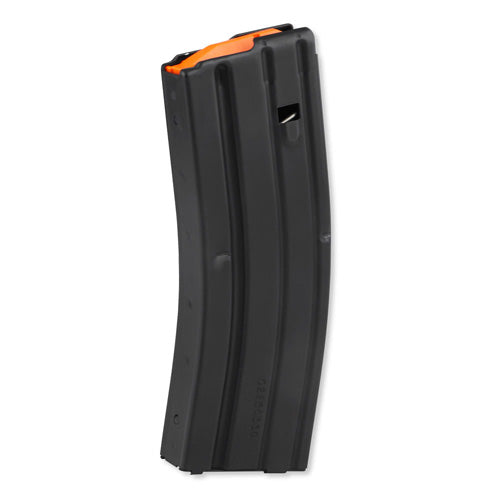 AR-15 223 Rem Aluminum Magazine 10 Round Blocked 30-Round Body Black
