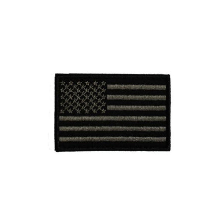Morale Flag Patch US Flag Black Velcro