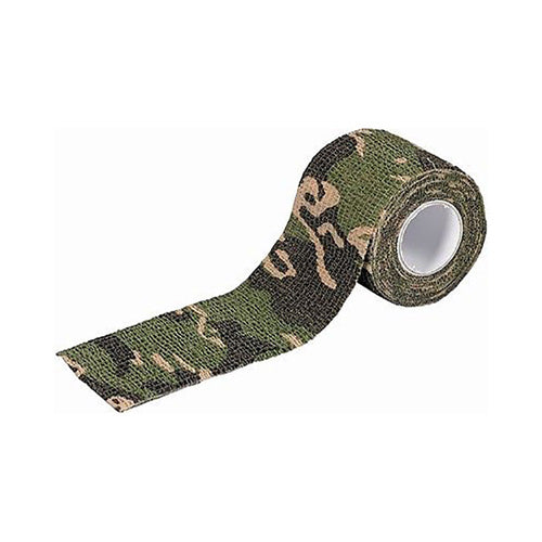 Camouflage Self-Cling Field Wrap Olive/Camo 2in Wide