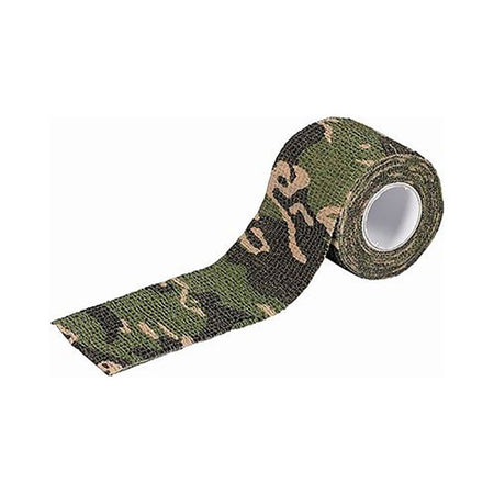 Camouflage Self-Cling Field Wrap Olive/Camo 2in Wide