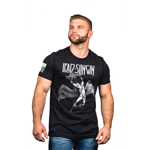 Men's Zeppelin Graphic Tee Black Size Medium