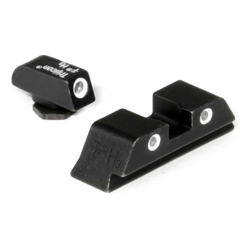 Trijicon B&T Iron Night Sights for Glock 17 Series - Green Tritium Front, Yellow Tritium Rear