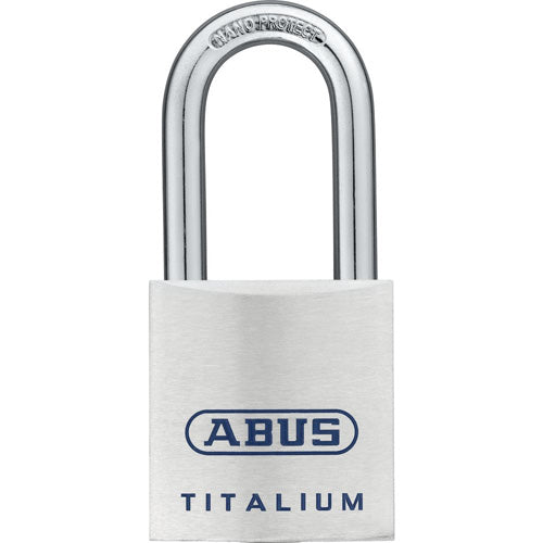 ABUS 80TI Series Titalium Padlock with Hardened Steel Shackle